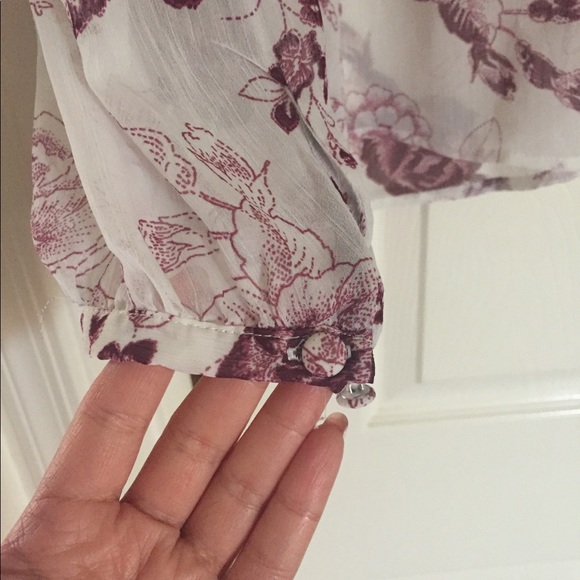 NWOT torrid flower peasant lace blouse - Picture 14 of 14